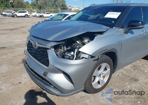 2021 Toyota Highlander L из США, поврежденный, VIN 5TDCZRAHXMS061130